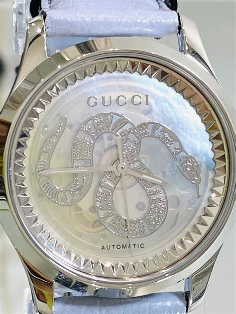 gucci automatic watch ladies.